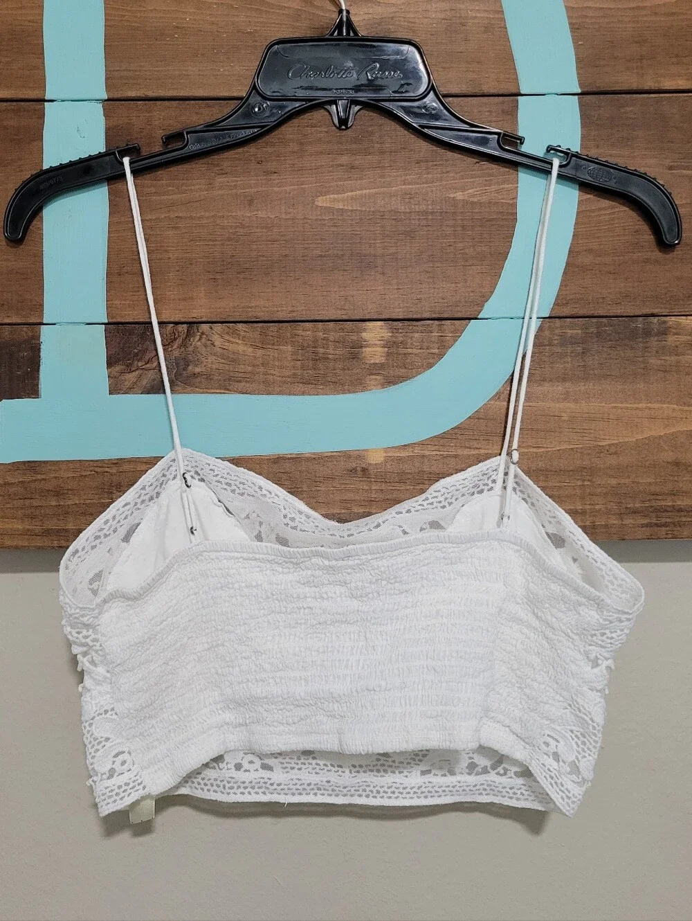 FP One White Lace Bralette Crop Top - Women Tops - Picture 2 of 6